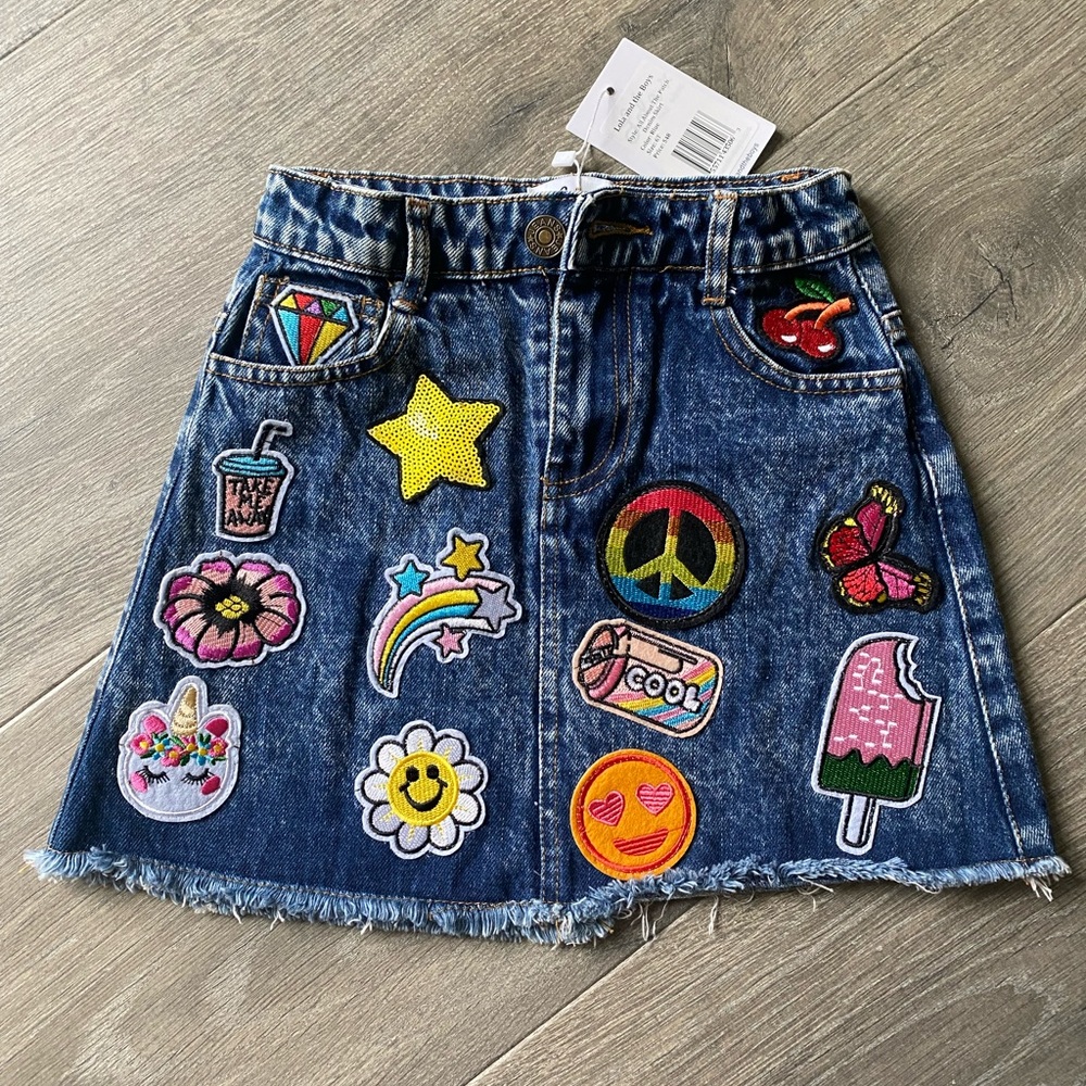 Lola + The Boys Denim Skirt